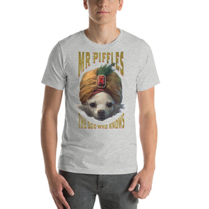 ADULT - THE DOG WHO KNOWS T SHIRT